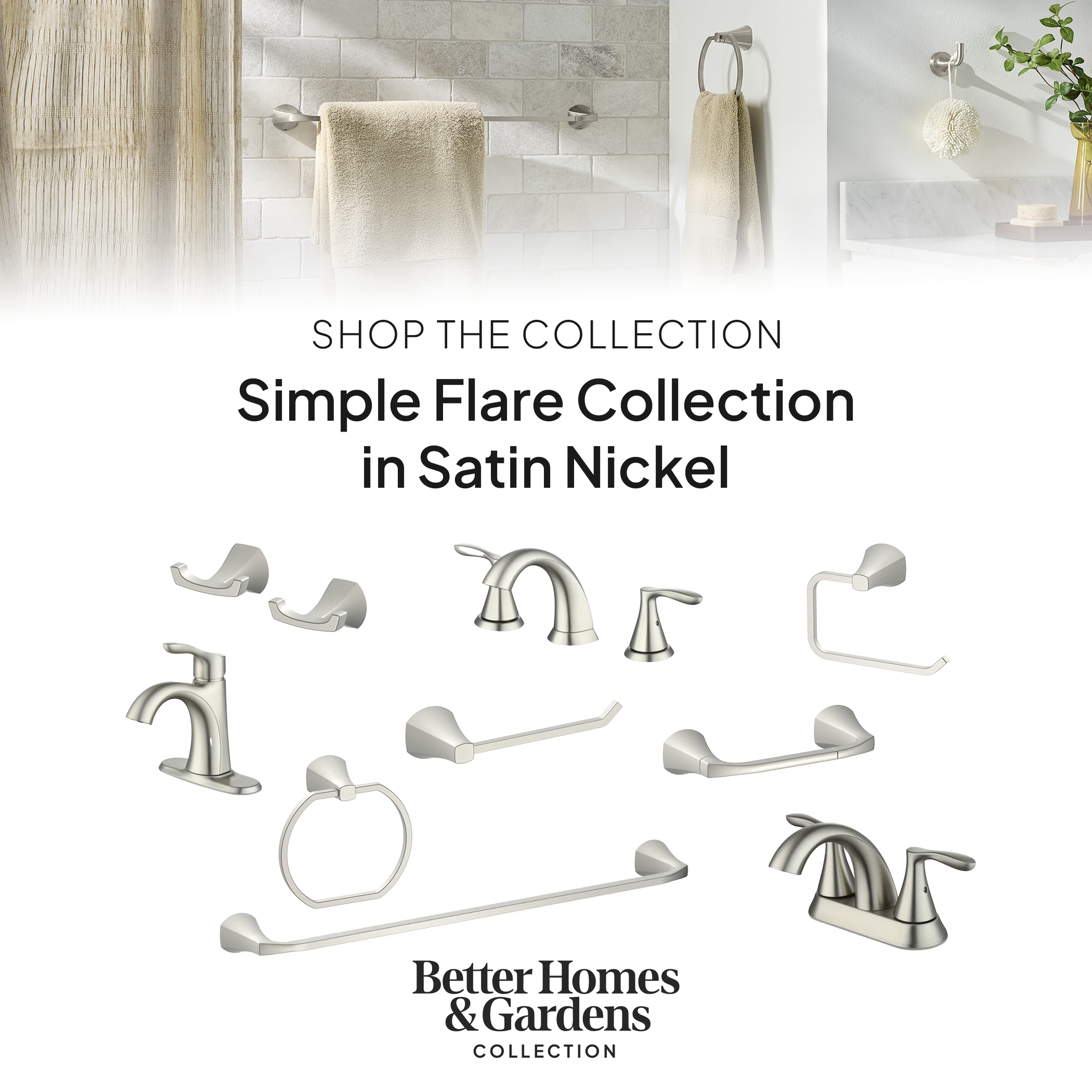 Better Homes & Gardens Simple Flair Single Hole Bathroom Faucet photo 2