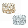 thumbnail image 5 of Lierteer Crystal Tealight Candle Lantern Holders Candlesticks for Wedding Party Gold, 5 of 7