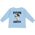 thumbnail image 3 of Inktastic Future Dentist Cute Boys Boys Long Sleeve Toddler T-Shirt, 3 of 5