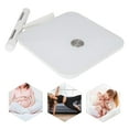 thumbnail image 4 of Modern Intelligent Electronic Scale 8 Eletrode Body Scale, Tempered Glass Digital Body Weight Bathroom Scale for Adults and Kids & Seniors - White, 4 of 9