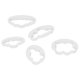 thumbnail image 5 of Moldes Para Galletas, Cortador De Galletas No Tóxico En Forma De Nube, Para Pasteles De Galletas, 5 of 7
