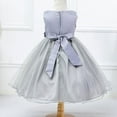 thumbnail image 3 of Uccdo Little Girls Flower Girl Dresses Kids Princess Formal Sequin Tulle Party Prom Ball Gown Dress 1-10T, 3 of 4