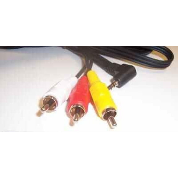 PRO SIGNAL - 3.5mm 4 Pole Jack Plug to 3x Phono (RCA) Plugs Lead, 2m Black