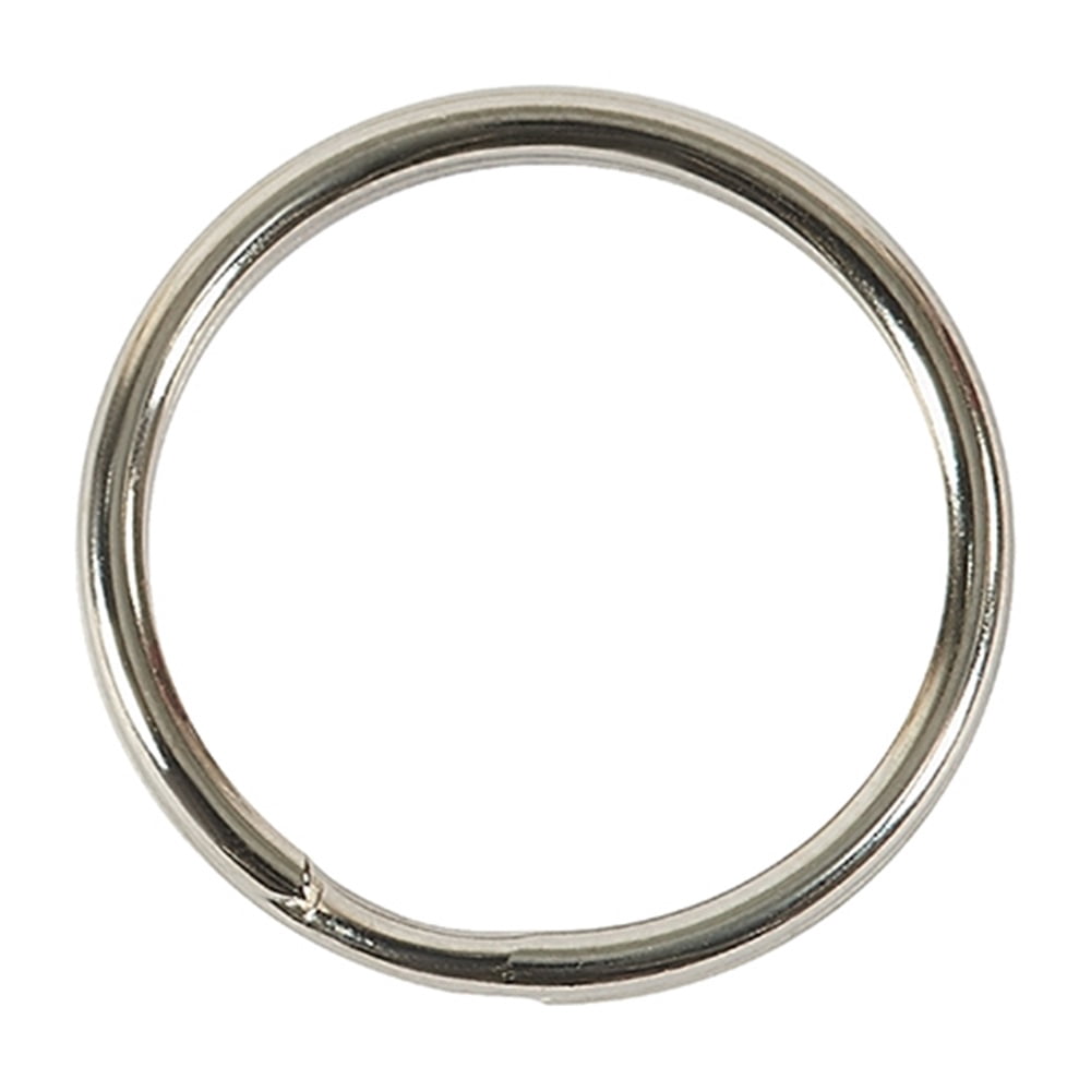 Box Partners Split Key Rings 3/4" Chrome 100/Case SR300