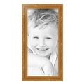 thumbnail image 2 of ArtToFrames 10" x 21" Bright Gold Picture Frame, 10x21 inch Gold Wood Poster Frame (WOM-4928), 3 Pack, 2 of 6