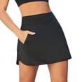 thumbnail image 5 of Jack Smith Women's Athletic Skorts Lightweight Active Skirts with Zip Pockets Running Golf Shorts With Inner Bike Short, 5 of 8