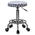 thumbnail image 4 of Asiento giratorio de salón hidráulico ajustable Asiento de belleza de material de cuero PU, 5 colores Tartán Yuyangstore equipo de peluqueria de salon, 4 of 7