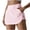 Pink, variant on cfhntfmh Tennis Skirts for Women Trendy High Elastic Waist Athletic Skorts with Seamless Biker Shorts Side Slit Pocketed Skirts