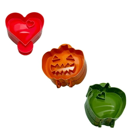 

Biggest Size Lucare Pie Reusable 3D Multifunctional Mini Dumpling Cookie Maker For Cooking 3pc