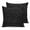 Black, variant on Pillow Covers 24x24 Set of 2, Black Throw Pillow Covers Decorative Couch Cushion Cover, Abstract White Polka Dot Geometric Modern Art Microfiber Soft Square Pillowcases for Bedroom Living Room Sofa