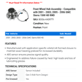 thumbnail image 2 of Front Wheel Hub Assembly - Compatible with 2001 - 2003, 2005 - 2006 GMC Sierra 1500 HD RWD 2002, 2 of 2