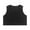 Black, variant on Girls Tank Tops Girls Undershirts Sleeveless Cotton Racerback Crop Dance Tank Tops for Gymnastics Ballet,Color White,Size 6-7 Years
