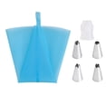 thumbnail image 3 of Billuyoard 6 unids/set conjunto de decoración de pasteles bolsa de crema boquilla de glaseado Sugarcraft bolsa de pastelería Kit de herramientas de Herramientas y accesorios para hornear Azul Billuyoard HA002030-03, 3 of 6