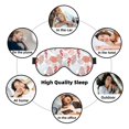 thumbnail image 6 of Uemuo Tropical Corals Seahorse Pattern Sleep Eye Mask - Light Blocking Sleep Mask Blocking Out Light Perfectly, Soft and Comfortable Night Eye Mask, Eye Blinder, 6 of 7