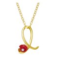 thumbnail image 1 of Jusqu'à 65% de Réduction sur les Colliers SMihono pour Femmes, Collier Lettre Rose avec Strass, Pendentif Rétro en Anglais, 1 of 2