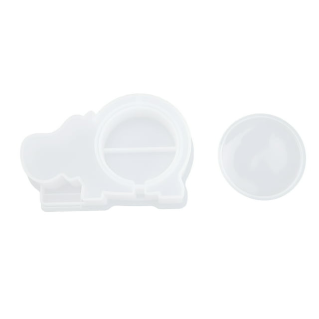 Molde de hucha de silicona con forma de Animal, resina epoxi, pegamento en forma de gota, adorno decorativo artesanal, MouldHippo