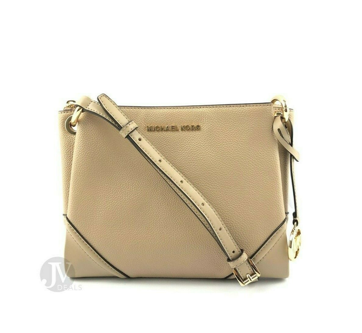 triple compartment crossbody bag