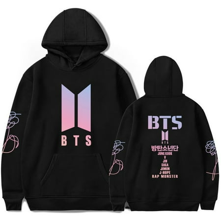 Rottweiler Adult Sweatshirt - Fancyleo BTS LOVE YOURSELF Women/MEN Hoodies Sweatshirts K-pop Fans Sweatshirt New Album DNA Hoodie Sweatshirt Autumn and Winter Clothes