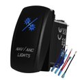 thumbnail image 1 of HAHDAXIA Blue Led Navigation Light Anchot Light Rocker Switch 7Pin ON-Off-ON Nav/ANC Light Toggle Switch for Marine Boat Ship Vessel Fishing Boat 12V 24V, 1 of 6