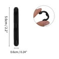 thumbnail image 4 of Unique Bargains 5 Pair Eyeglass Temple Tips Double-sided Opening Pattern Anti-slip Ear Hooks 2.20"x0.24" Black, 4 of 5