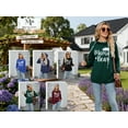 thumbnail image 4 of Mengpipi Women’s Graphic Sweatshirts Fall Spring Long Sleeve Hooded Drawstring Mama Bear Graphic Tee Relaxed Casual Lightweight Pullover Hoodies S-2XL, 4 of 7