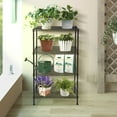 thumbnail image 3 of 4 Tier Wire Shelving Unit, Height Adjustable Wire Shelves, Metal Storage Rack Organizer for Laundry, Kitchen, Bathroom, Pantry, Closet (12"D x 19.7"W x 31.5"H, Black), 3 of 8