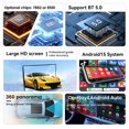 thumbnail image 4 of MOOKAKA 9.0" Smart Display Radio Audio Media Player for Maserati Quattroporte 2013-2015 Universal Car Navigation GPS Upgrade Headunit Android Replacement HD Screen Carplay Accessories, 4 of 15