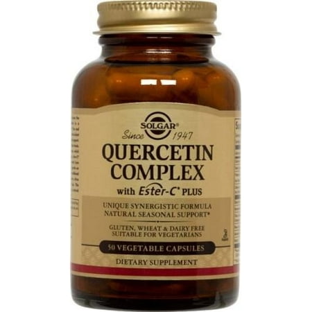 UPC 033984023185 product image for Solgar Quercetin Complex with Ester C Plus 50 Vegetable Capsules | upcitemdb.com