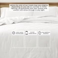 thumbnail image 6 of Solid Quilt Set - Lightweight, Soft, All-Season - 2-Piece Reversible Dot Stitched Bedding Set (Twin / Twin XL, White), 6 of 6