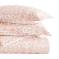 thumbnail image 5 of Duvet Cover Set - Ultra Soft & Breathable - Pink Farmhouse Romantic Damask for King Size Bedding by Comfort Canopy, 5 of 15