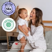 (2 pack) Freestyle Total Chlorine Free 14x Better Absorption Hypoallergenic EWG Verified® Baby Diapers, Size 4 (22-34 lbs), 48 Count