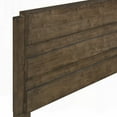 thumbnail image 2 of King Size Solid Rubberwood Platform Bed with Dark Walnut Finish for Bedroom, 2 of 10