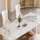 thumbnail image 5 of Luxury Marble Dining Tables Mobile Center Side Coffee Living Room Wall Dining Tables Kitchen Mesas De Jantar Luxury Furniture My Lux Decor Round, 5 of 7