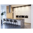 thumbnail image 3 of 37.5" Black Solid Patio Resin Counter Stool, 3 of 8
