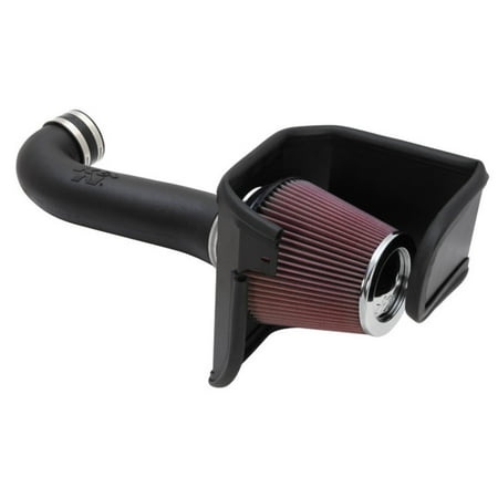 K&N Performance Cold Air Intake Kit 57-1542 with Lifetime Filter for Dodge Magnum/Challenger/Charger, Chrysler 300 5.7L/6.1L (Best Cold Air Intake For Cummins)