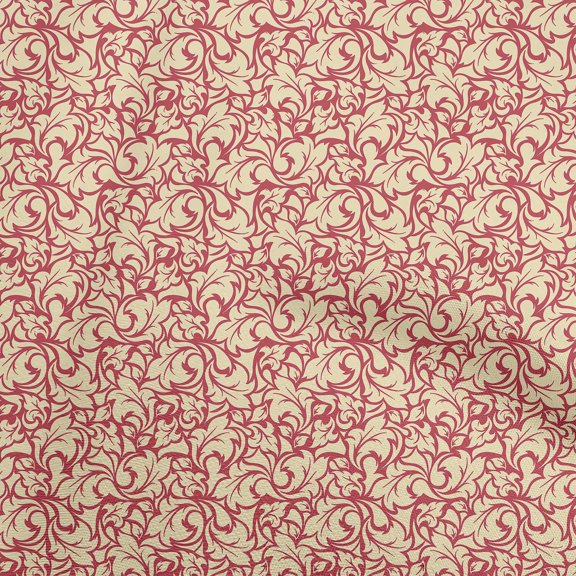 oneOone Viscose Chiffon Pale Yellow Fabric Florals Quilting Supplies Print Sewing Fabric By The Yard 42 Inch Wide-V8