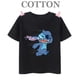 thumbnail image 5 of Camiseta de algodón con estampado de Anime Kawaii Stitch para niños, camisetas de verano para niños, camisetas casuales de manga corta con múltiples dibujos animados para niñas, 5 of 5