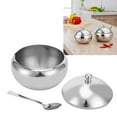 thumbnail image 3 of Seasoning Box, Multifunctional Seasoning Containers with Lid and Spoon Household Supplies for Home Kitchen Restaurant Spices Storage, 3 of 7
