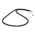 thumbnail image 7 of Gempires Black Tourmaline Beads Necklace for Women, Silver Plated 18 inch Adjustable Chain, 7 of 7