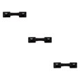 thumbnail image 4 of Ruiboury PVC Nylon Strap Armrest Grab Handle Inflatable Canoe Kayak for Black 31x7CM 3Set, 4 of 6