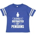 thumbnail image 3 of Inktastic Easily Distracted by Penguins Boys or Girls Toddler T-Shirt, 3 of 5