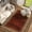 Red, variant on Senfot 2'x6' Washable Runner Rug, Modern Bordered Floral Non-Slip Bedroom Runner for Laundry Room, Kitchen, Blue