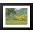 thumbnail image 2 of Helen Allingham 24x19 Black Modern Framed Museum Art Print Titled - In a Surrey Garden, Brook, Near Witley, 2 of 5