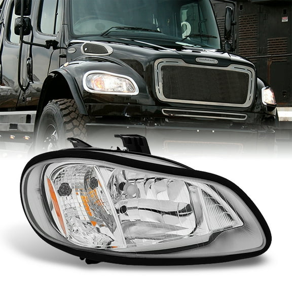 AKKON - For 2004-2012 Freightliner Business Class M2 | 2003-2013 M2 106 Passenger RH Right Side Headlight Lamp