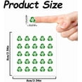 thumbnail image 2 of 500Pcs Self-Adhesive Planner Stickers Recycle Stickers Green Recycling Stickers Decals for Planner Calendar Scrapbook Crafting Party Decor Gift Bag Seal Theme Party Decor 0.5 Inch for DIY, 2 of 9