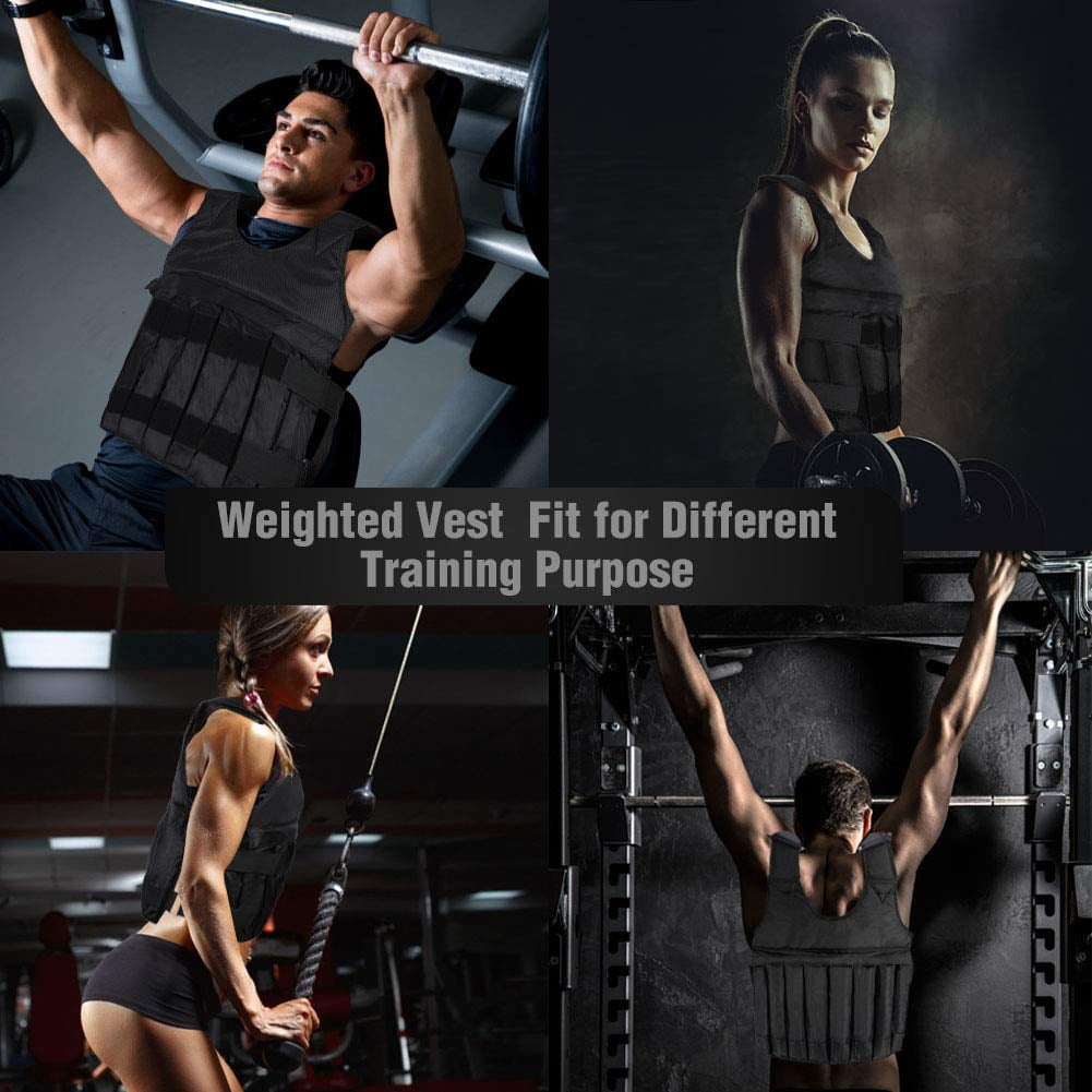 Aussie Strength Weight Vest 16kg And 30kg Adjustable Workout Vest