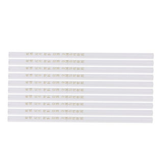 Apsara Glass Marking Pencil (White,10 Pencils ) - Write on Leather, Glass,  Metal