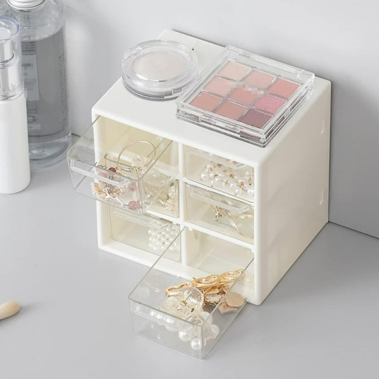 Amazon.com: Mini Desk Organizer Desktop Drawer Plastic