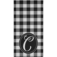 thumbnail image 5 of SPXUBZ Kitchen Towels, Black and White Buffalo Check Letter C for Home Kitchen Decor Housewarming Gift Towel Set of 2, 5 of 5