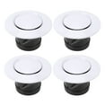 thumbnail image 2 of Soffit Air Vent Covers, Adjustable Durable Multipurpose 4PCS 68mm Round Wall Diffuser  for Trailers for Living Room for Boats, 2 of 8